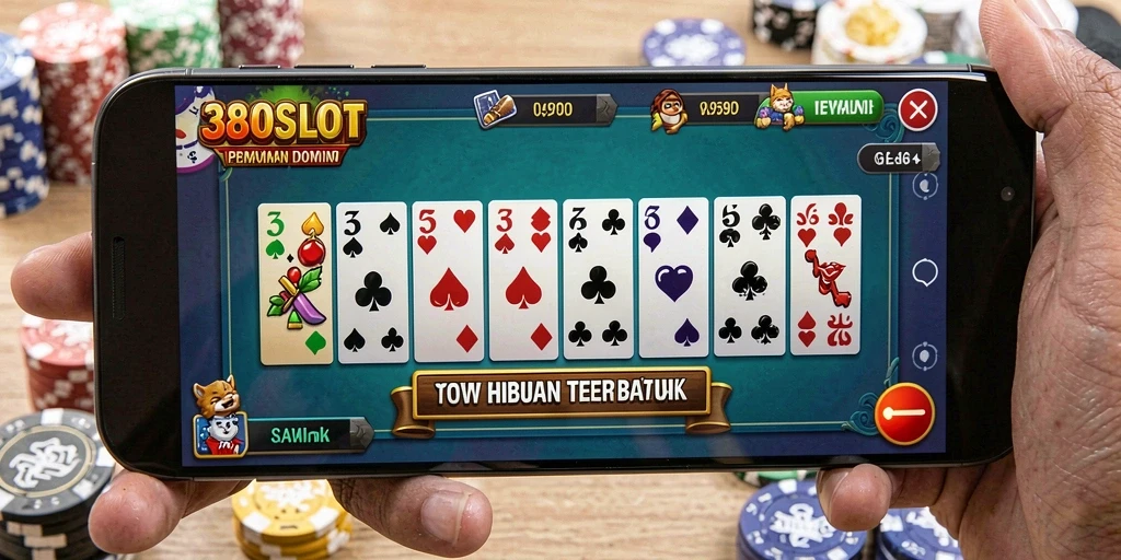 Tangkapan layar gameplay menarik dari 380SLOT yang menampilkan aksi seru permainan domino.