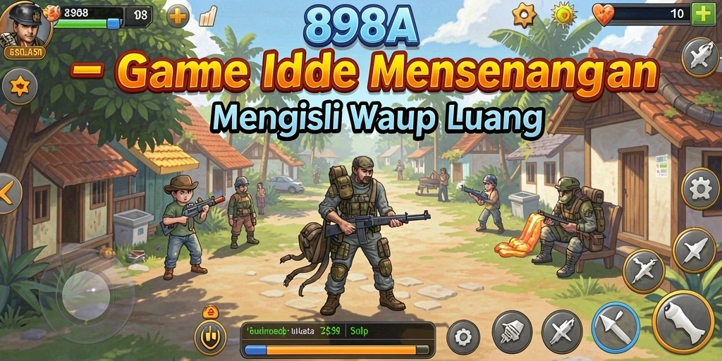 Tampilan gameplay menarik dari 898A dalam genre Idle.