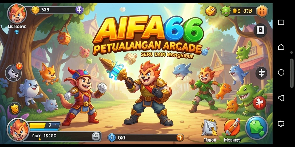 Tangkapan layar dari gameplay AIFA66 yang menampilkan aksi seru dan tantangan menarik.