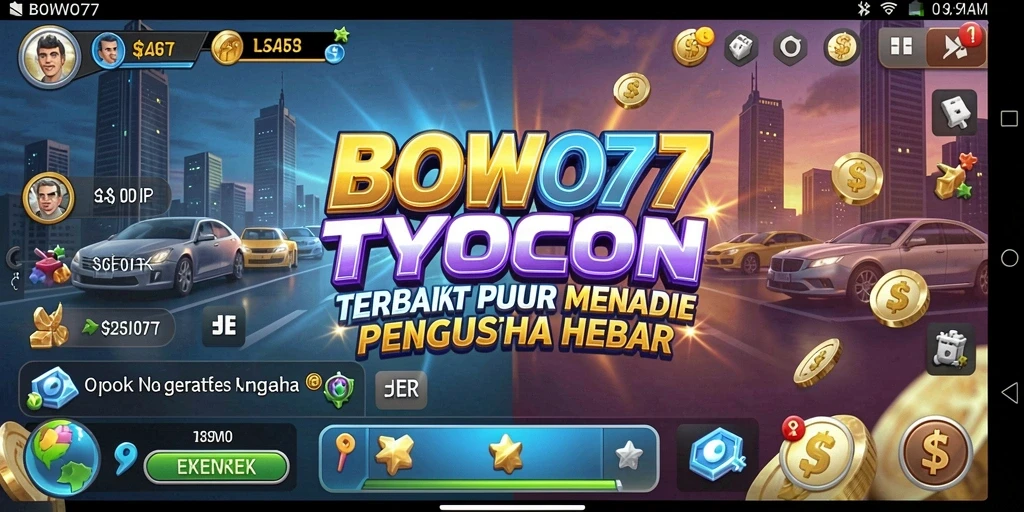 Tampilan gameplay dari BOWO77 yang menakjubkan dan menarik.