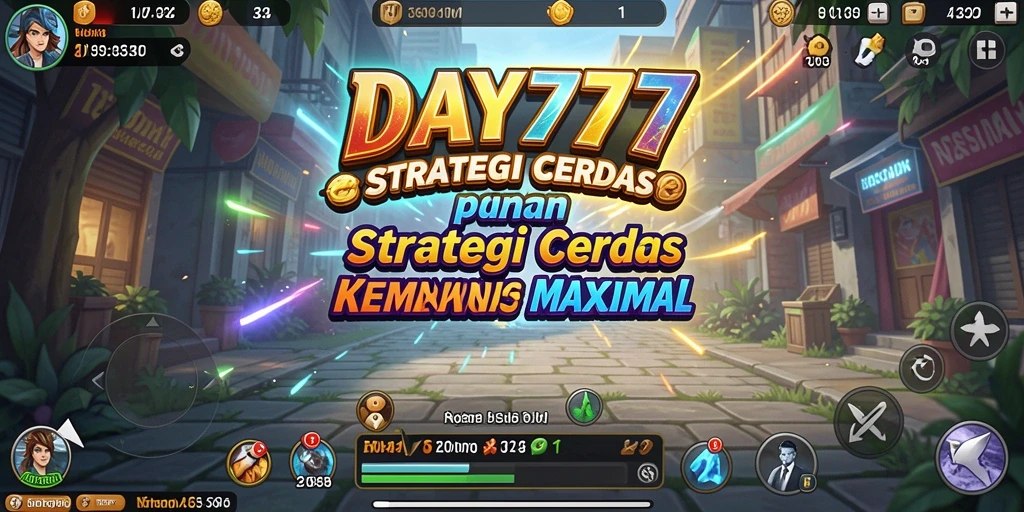 Tampilan gameplay yang mendebarkan dan penuh strategi dari DAY777.