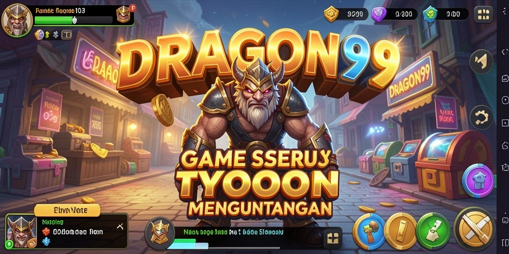 Screenshot gameplay seru dari DRAGON99 menunjukkan aksi Tycoon yang menantang.