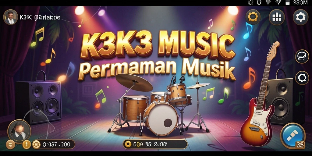 Tampilan screenshot gameplay K3K3 yang seru dan interaktif.