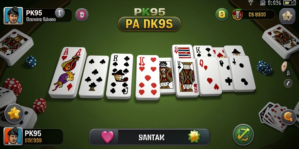 Tampilan menyeramkan dari gameplay Domino yang seru