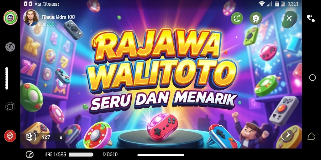 Tampilan seru gameplay RAJAWALITOTO dengan level menantang dan grafik menarik.
