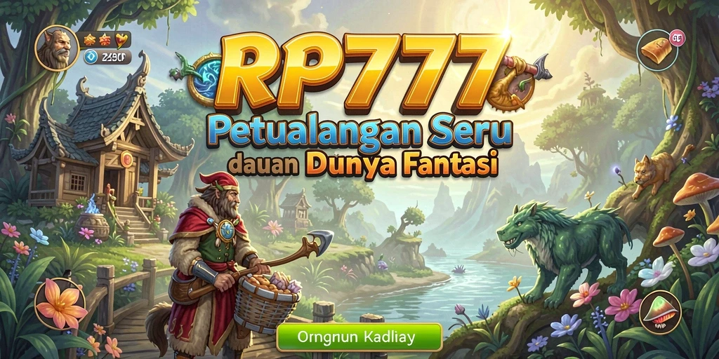 Screenshot menampilkan aksi epik dalam game RPG RP777.
