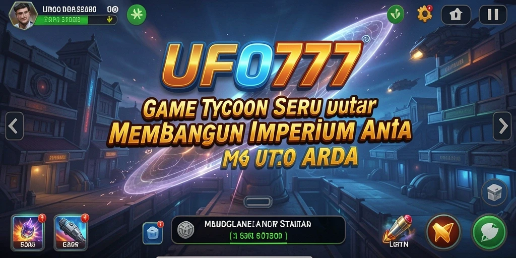 Screenshot utama UFO777 menampilkan gameplay Tycoon yang menarik.