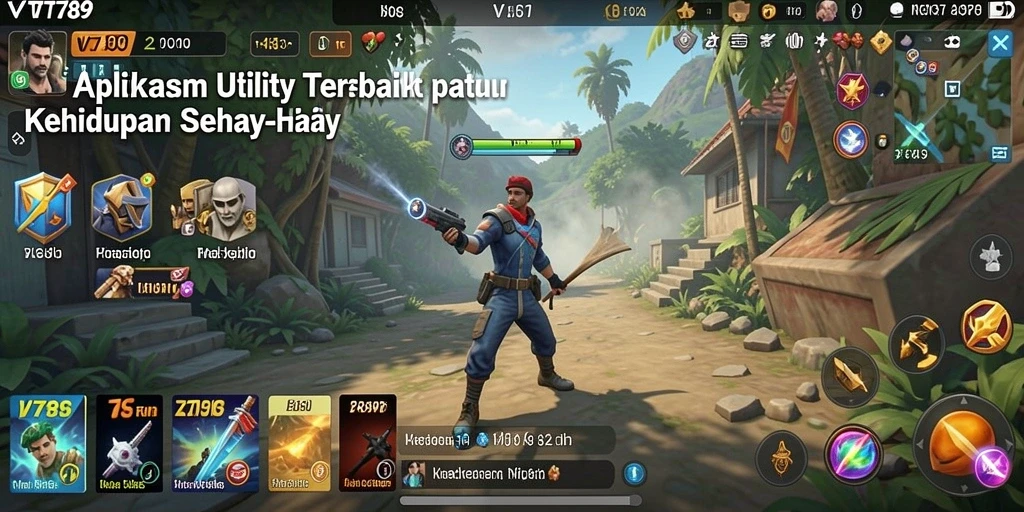 Tampilan screenshot utama VT789 yang menunjukkan antarmuka aplikasi Utility yang bersih dan mudah digunakan.