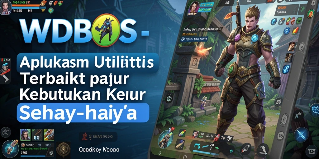 Tampilan antarmuka WDBOS yang sederhana dan bersih.